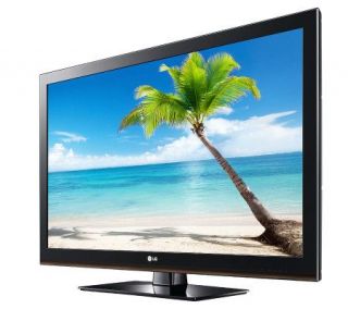 LG 47 1080p Cinema 3D HDTV, 3D Glasses &6ft HDMI Cable —