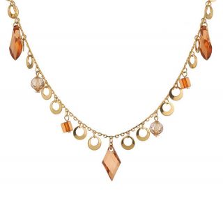 Joan Rivers Flirtation Faceted Charm 60 Necklace w/3 Extender
