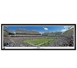 NFL Ravens 9 Yard Line Black Framed PanoramicPhoto   C211543