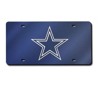 NFL Dallas Cowboys Team Laser Tag License Plate —