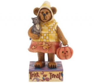 Jim Shore by Boyds Bearstone Candy Corn Bear Figurine —