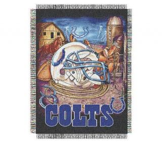 NFL Indianapolis Colts 48 x 60 Home Field Blanket —
