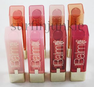 Loreal Colour Riche Balm Lipstick Gloss Lip Color Fresh New 2012 Free