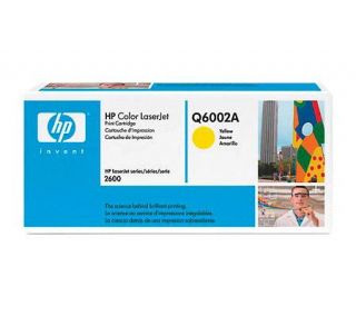 HP Color LaserJet Q6002A Yellow Print Cartridge —