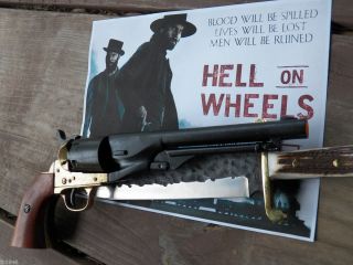 Replica Gun 1860 Civil War Army Colt Revolver Black Brass