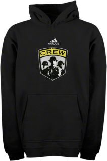 Columbus Crew Youth Black Adidas Primary Logo Hooded Sweatshirt