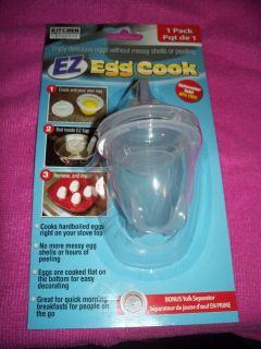 Kitchen Keepers EZ Egg Cooker No More Messy Egg Shells