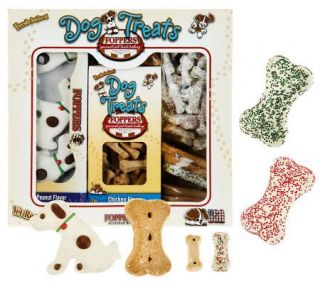 261 Holiday Decorated Gourmet Dog Treats Gift Set —