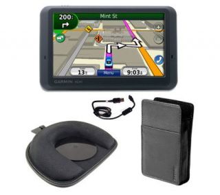 Garmin Nuvi 765T 4.3Portable GPS with Case, Mount & USB Cable
