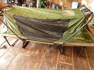 Cabelas Deluxe Tent Cot w Cover