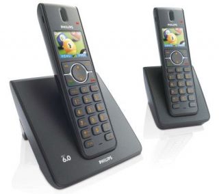 Philips SE4502B/17 DECT 6.0 Expandable CordlessHD Phone System