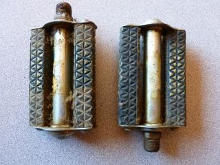 Western Flyer Vintage / Antique Bicycle Pedals in good shape