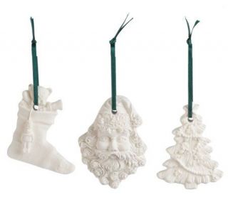 Garden of Ireland Set of 3 Scented Christmas Ornaments & Oil
