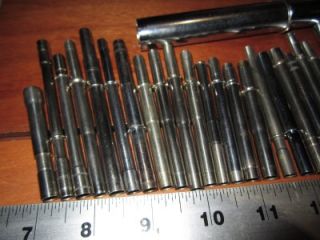 Vintage Lot of Fishing Rod Building Repair Parts Ferrules Various