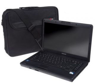 Toshiba 14 Notebook with 4GB RAM, 500GB HD andCarry Case —