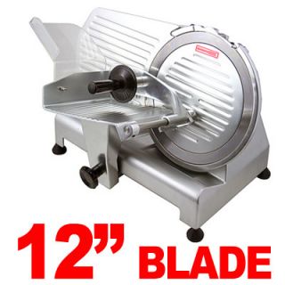 New 12 Commercial Electric 420W Meat Deli Food Slicer