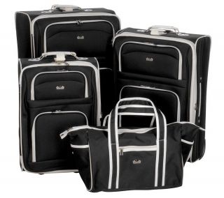 Ciao 4 Piece Fashion Light Weight Expandable Luggage Set —