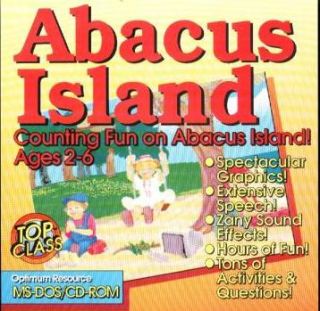 Abacus Island Counting Fun PC CD Kids Math Games 2 6