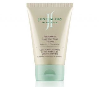 June Jacobs Peppermint Hand and Foot Therapy, 3.9 oz —
