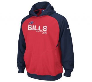 NFL Bills Mens Sideline Performance Hooded Sweatshirt —