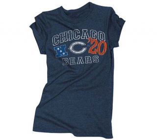 NFL Chicago Bears Womens Vintage Tri Blend T Shirt —