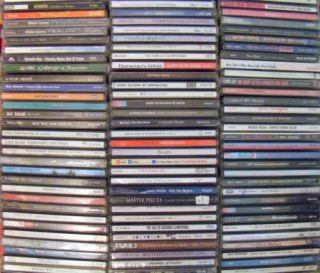  Music CD Lot   New & Used Top Titles, Country, Pop, Classical & More