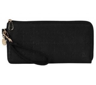 As IsLiz_Clai borne New_York Quilted Leather Wristlet —