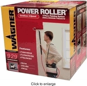  Wagner 2 Speed Cordless Power Roller 929