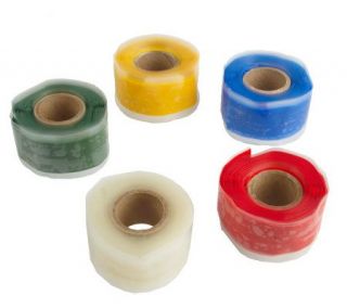 Mighty Fixit 5 Piece Silicone Self Fusing Tape Kit —