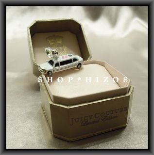 juicy couture limited edition limo charm in white featuring prom 2011