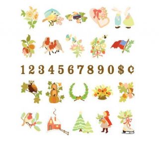 Slice Fabrique Design Card   Vintage Seasons byFig Tree & Co.
