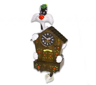 Sylvester & Tweety Bird Animated Talking Clock —