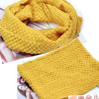  Warm Winter Women Girl Knitting Wool Corn Dot Scarf Neckerchief Shawl