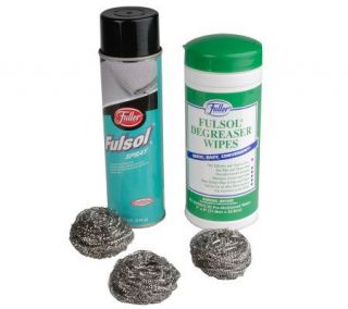 Fuller Brush FulsolDegreaser and Stainless Steel Sponge 5pc Kit