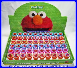  Street Elmo Self Ink Stamps Party Favors Loot Craft Supplies