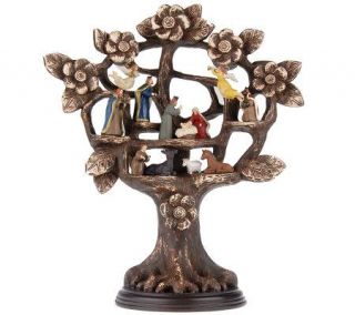 Nativity Tree Candelabra by David Shindler —