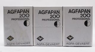 75 Sheets Agfapan 200 Professional 2 25 x 3 25 Outdated 3 Boxes Kept