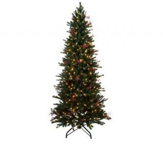 BethlehemLights 9 Berry and Pine Tree with Instant Power Technology 