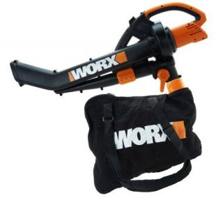 Worx TriVac High Capacity Lightweight Blower, Vacuum & Mulcher