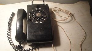 Bell Western Electric Rotary Dial Telephone Vintage Parts or Restore