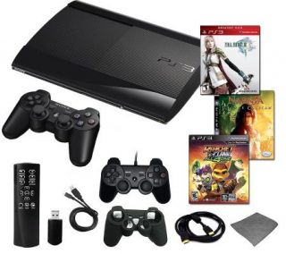 PS3 Slim 250GB Super Bundle with 3 Games and Accessories —