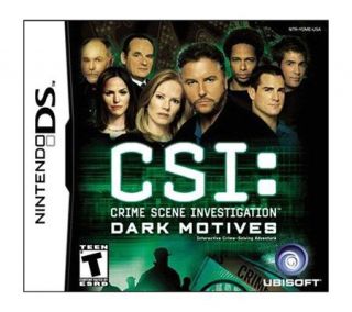 CSI Dark Motives   Nintendo DS —