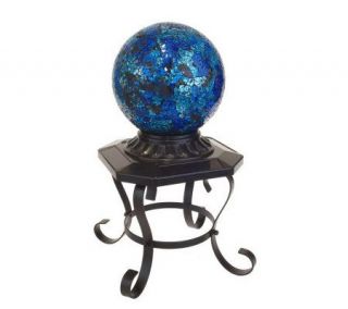 Westinghouse 8 Diameter Solar Powered Mosaic Ball with Stand