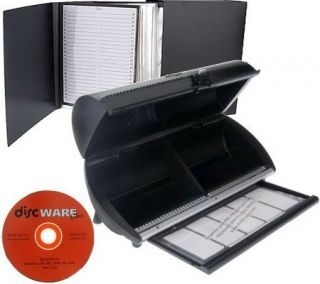 Discgear 100 Disc Media Storage Organizer with Index Album —