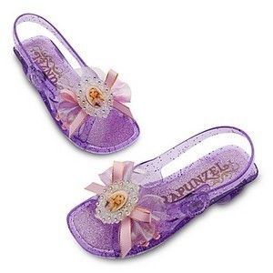  Store Princess Rapunzel Tangled Costume Shoes Girls Size 2 3