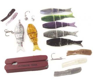 True Motion 72 Piece Fishing Lure Set —