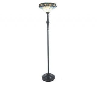   Art Deco Design Tiffany Style 71 inch Torchiere Lamp —