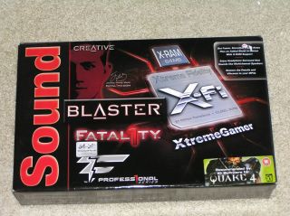 Creative Sound Blaster Audigy 2 Fatality x Fi Extreme Gamer Sound Card
