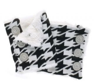 Muk Luks Houndstooth Boot Sweaters —