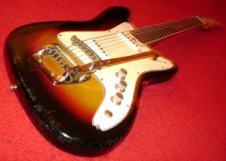rare vintage 60s vox hurricane italy eko guitar